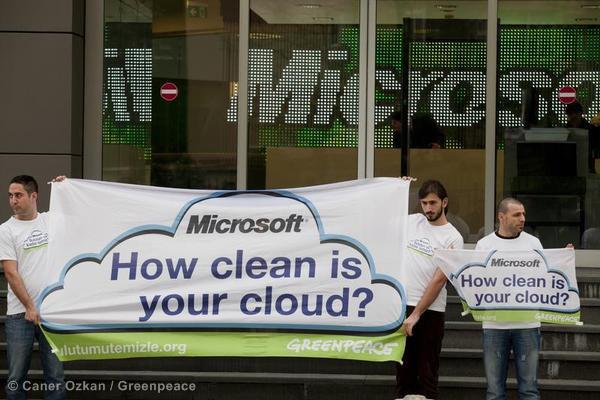 Microsoft, πόσο καθαρό είναι το σύννεφο σου;