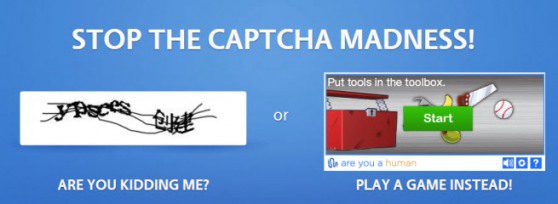 CAPTCHA vs Are You a Human