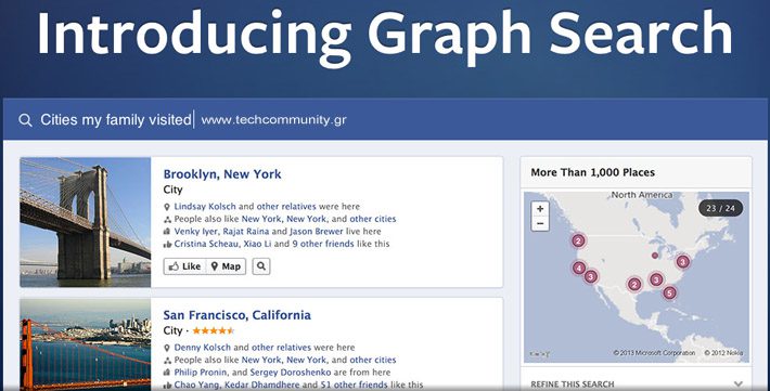 Η Facebook Ανακοινώνει Το 'Graph Search' Για Αναζήτηση