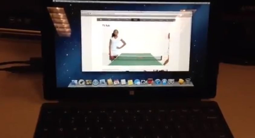 Το Microsoft Surface Pro Τρέχει Mac OS X;