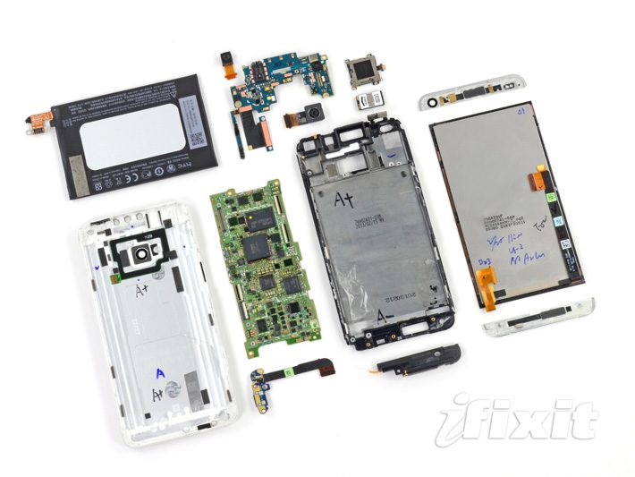 HTC One Teardown: Το iFixit Μας Δείχνει Τα Σωθικά Του