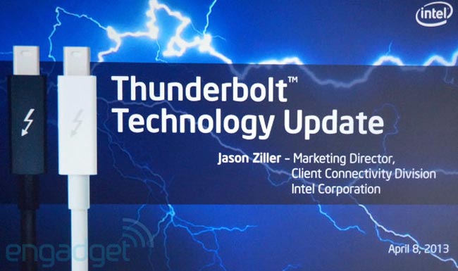 Η Intel Ανακοίνωσε Την Επόμενη Γενιά Του Thunderbolt