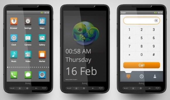 Το HTC HD2 Τρέχει Και Firefox OS
