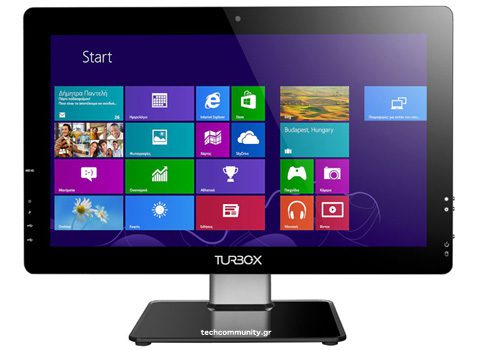 Η Πλαίσιο Κυκλοφόρησε Νέα Turbo-X All-In-One PC Με Windows 8 Και Οθόνες Αφής