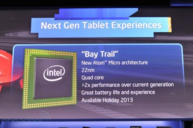 Merrifield Και Bay Trail-T, Οι Νέοι Επεξεργαστές Της Intel Για Κινητά Και Tablet