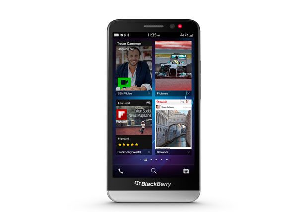 BlackBerry Z30 with BlackBerry 10.2
