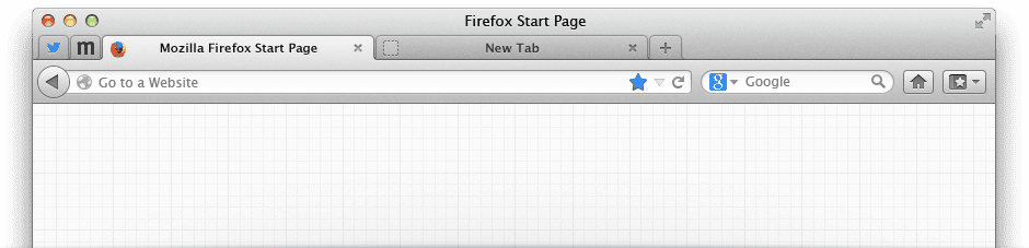 Firefox 24 Browser on Mac