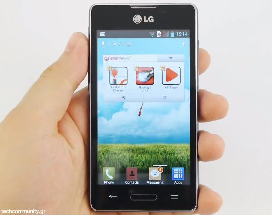 LG Optimus L5 II hands-on