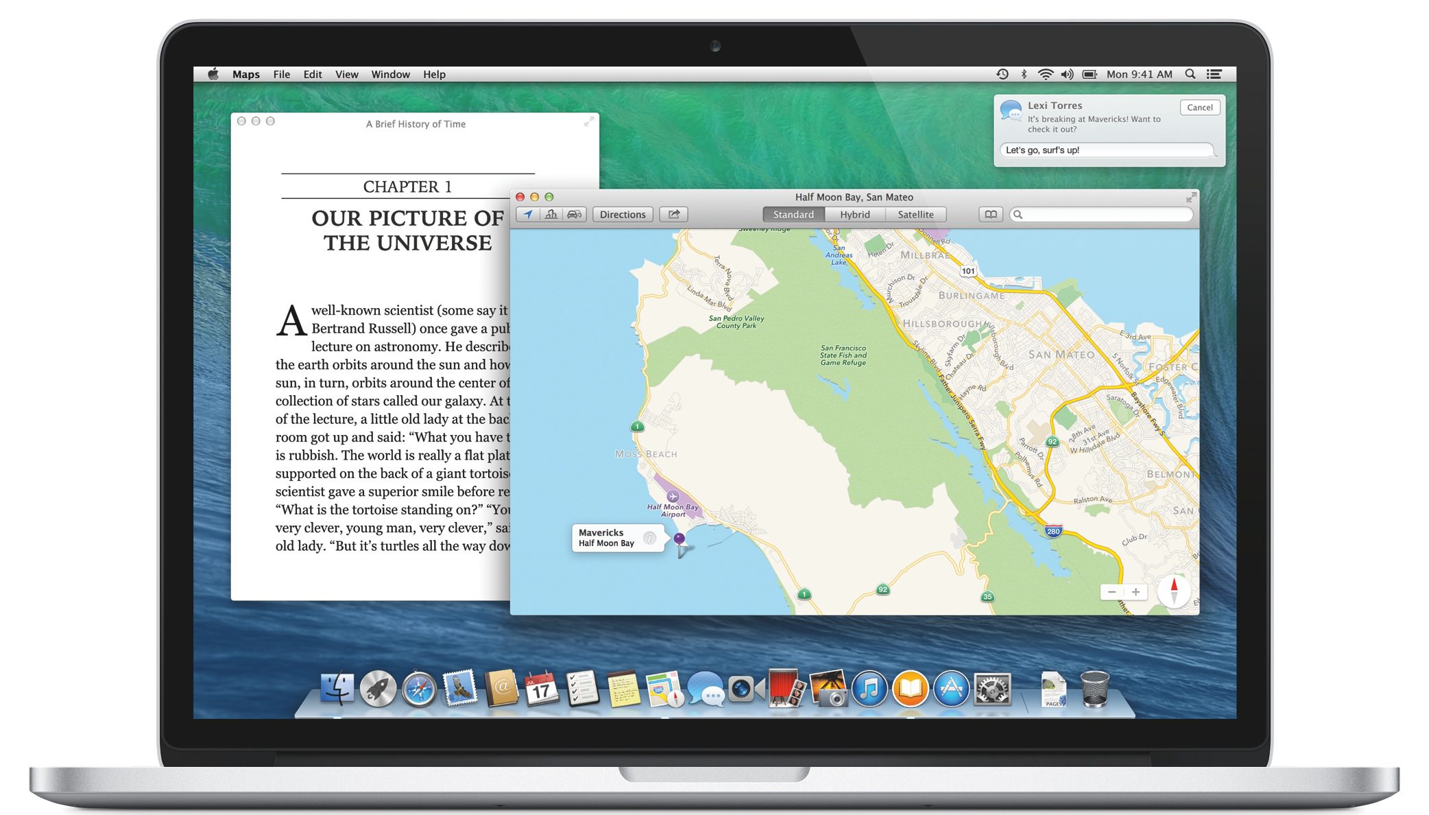 OS X Mavericks on MacBook