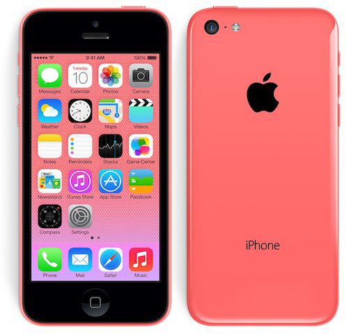 Pink iPhone 5c