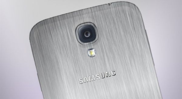 Metal Samsung Galaxy S5 Mockup