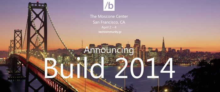 Microsoft BUILD 2014