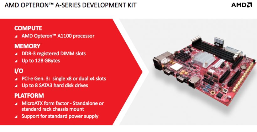 Η AMD Αποκάλυψε Τον Πρώτο Της ARM Επεξεργαστή, Τον Opteron A1100