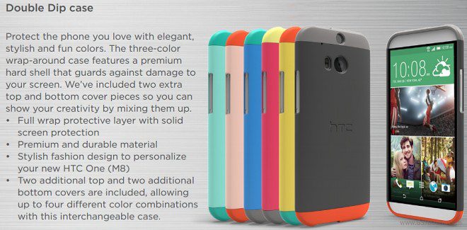 Οι Επίσημες Θήκες Του HTC One M8