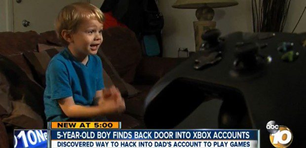 5-Year-Old Kid Xbox One