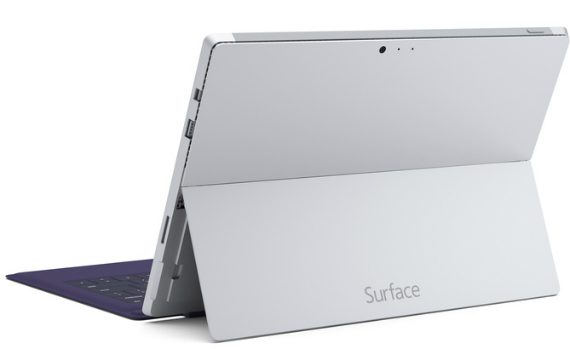 Microsoft Surface Pro 3 back