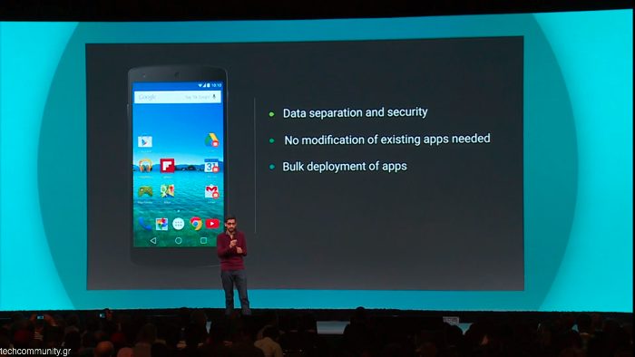 Android L Business features