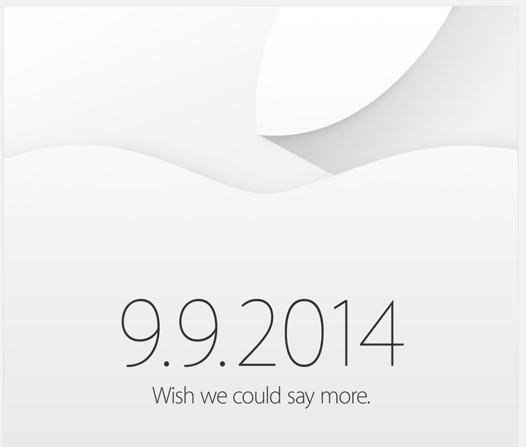 Apple September 2014 Invite