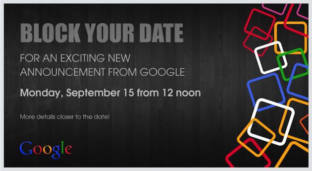 Google September event