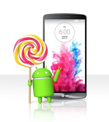 LG G3 Android 5 Lollipop