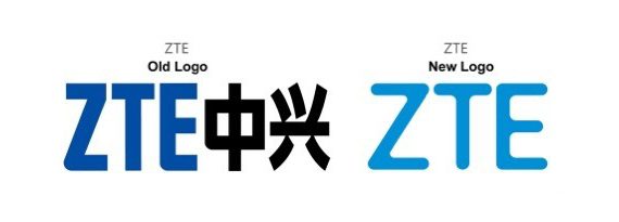 ZTE new logo vs old