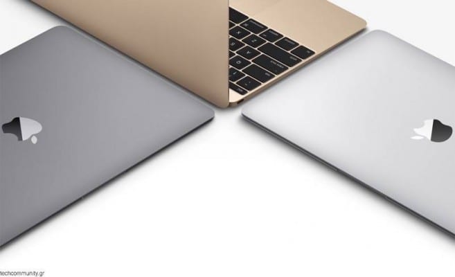 Apple MacBook 2015 colors