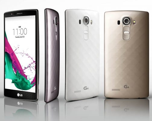 Το LG G4 με πλαστικό καπάκι.