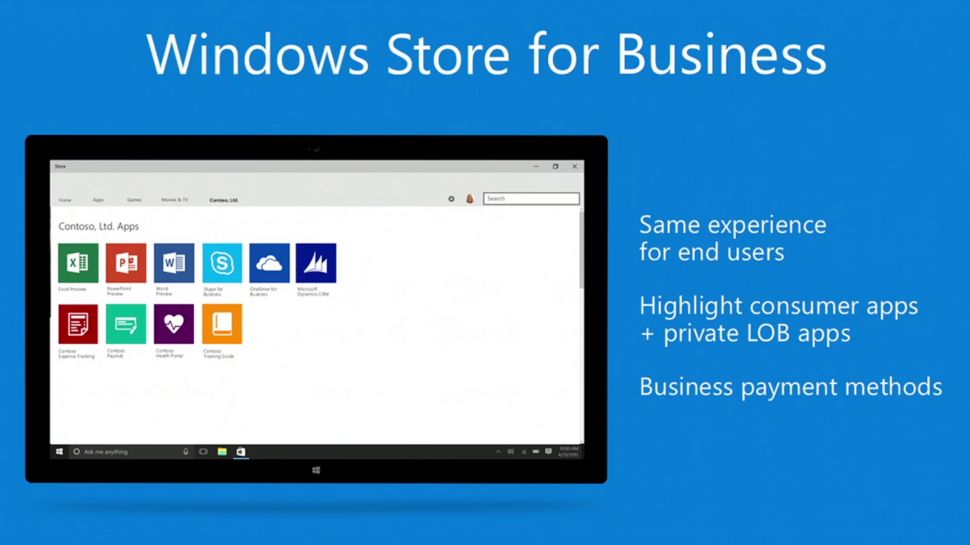Η Microsoft Θα Λανσάρει Το Windows Store for Business Στα Windows 10
