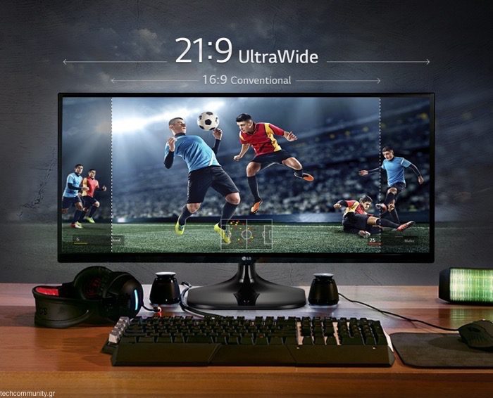 Απεριόριστη Ψυχαγωγία Και Απόλαυση Με Τα 21:9 UltraWide IPS Gaming Monitors Της LG