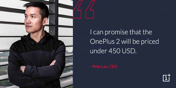 [ΕΝΗΜΕΡΩΣΗ] Το OnePlus 2 Θα Κοστίζει Λιγότερο Από $450