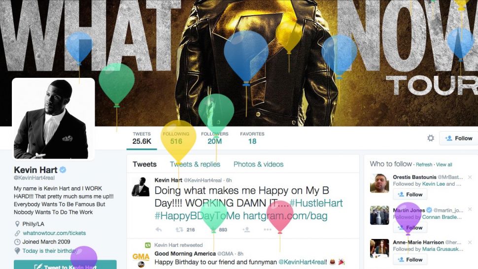 Το Twitter Τώρα Εμφανίζει Τα Γενέθλια Των Χρηστών