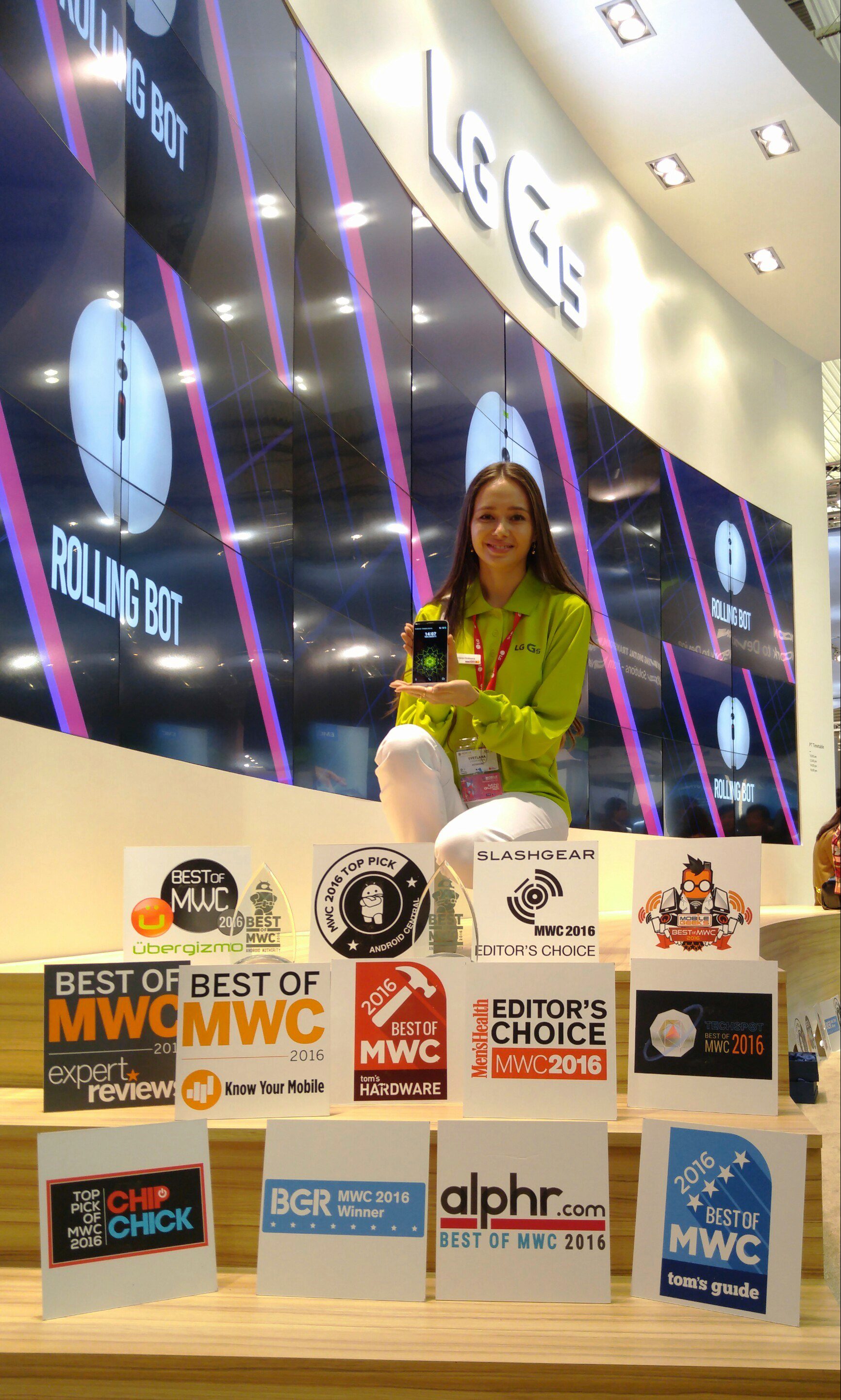 LG G5 Awards at MWC