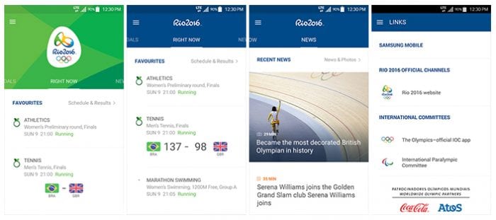 Samsung App Rio 2016 (2)