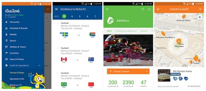 Samsung App Rio 2016 (3)